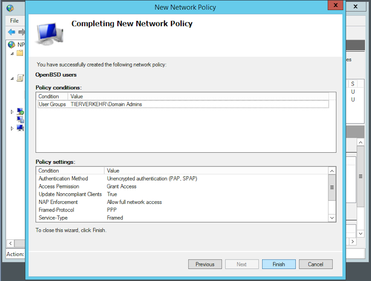 Configure constraints