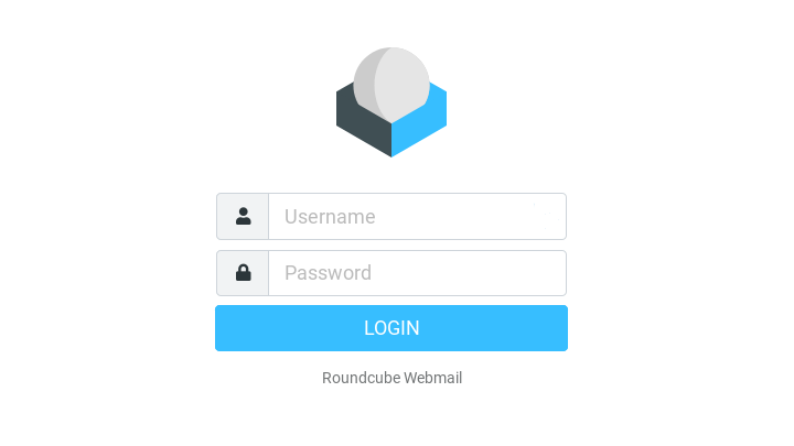 Log in page